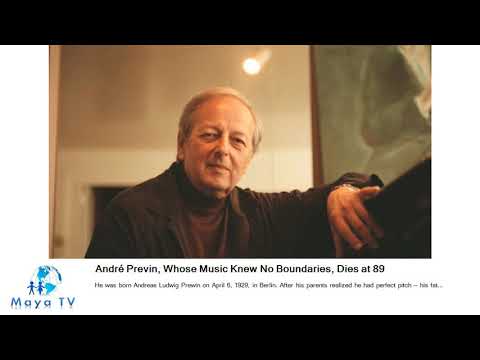 André Previn, Whose Music Knew No Boundaries, Dies at 89