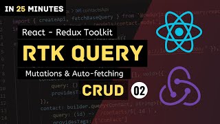 Download the video "RTK Query CRUD | Mutations & Auto-Fetching | React Redux Toolkit RTK Query Tutorial - 2"