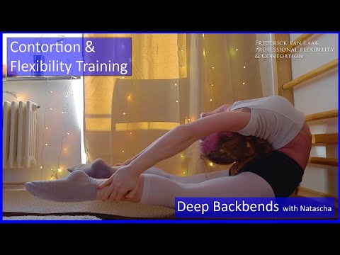 Contortion Yoga Training by Flexyart 238: Backbends with Natascha - For Pole, Ballet, Dance, Fitness