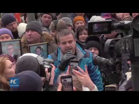 Protesters demand justice for victims of Kemerovo shopping mall fire