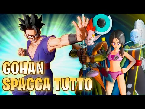 SI POTENZIA ALL' INFINITO e SFONDA TUTTI! 😱 NUOVO GOHAN NELL' HERO COLOSSEUM - Xenoverse 2