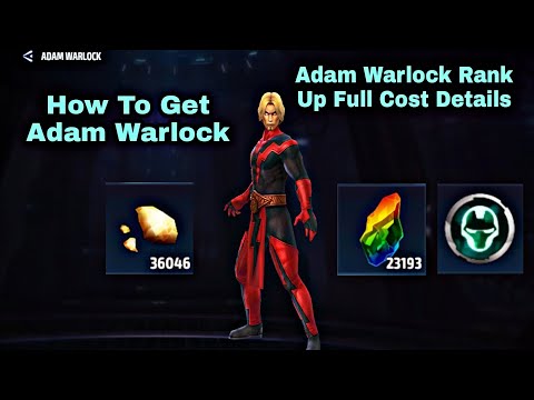 How To Get Adam Warlock & Rank Up Full Cost Details - Marvel Future Fight