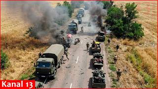 Download lagu Russian forces under fire in Zaporizhzhia - troops and military logistics are destroyed mp3
