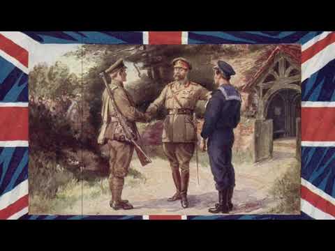 We’ll never let the old flag fall - WWI British song