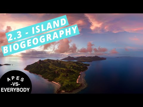 APES Notes 2.3 - Island Biogeography
