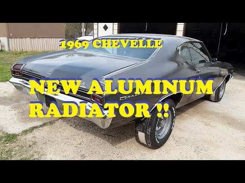 1969 Chevelle Malibu - New Alloyworks Aluminum Radiator - #Alloyworks @AlloyworksOfficial