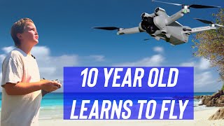 Learn To Fly A Drone In 30 Minutes Like Patrick! Fly A Micro Drone & Then DJI MiniPro3 #djimini3pro