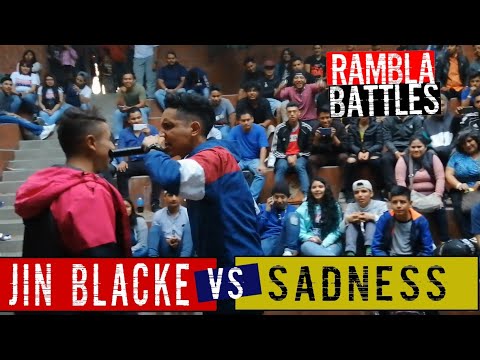 Jin Blacke vs Sadness 🔥 | Rambla Battles | Semifinal | Guatemala 🇬🇹 | F. 1 |  Freestyle de Guatemala