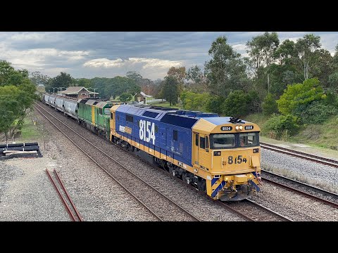 Pacific National 8154 & DL43 at East Maitland - 25/5/23
