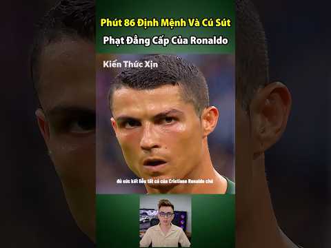 Phút 86 định mệnh và cú sút phạt đẳng cấp của Ronaldo