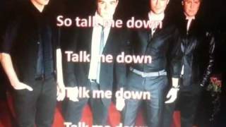 Talk me down Westlife 2010 Mark Feehily duet