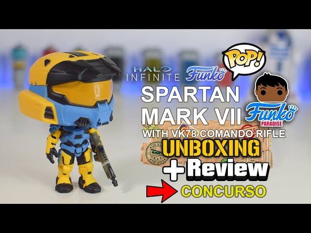 Vídeo relacionado con Funko Pop! Games: Halo Infinite - Spartan Mark VII with Shock Rifle - Figura de Vinilo Coleccionable - Idea de Regalo- Mercancia Oficial - Juguetes para Niños y Adultos - Video Games Fans