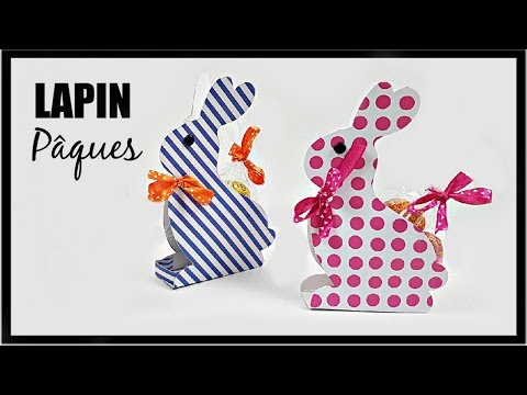COMMENT FAIRE DES LAPINS DE PÂQUES FACILEMENT DIY FRANÇAIS