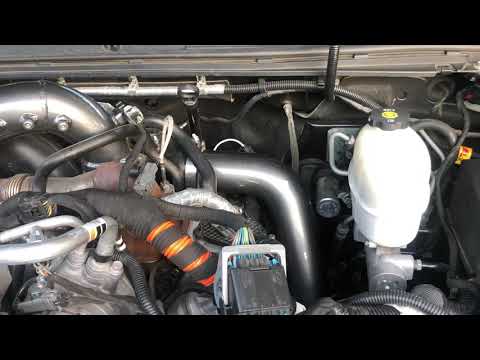 HSP Diesel Hot Side Intercooler Pipe on LML Duramax