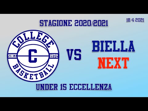 U15 ECC M. - College Basketball vs Biella Next