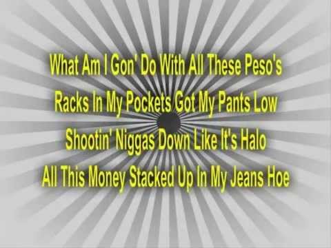 A-Rackz & Pe$o - Peso's (Lyrics Video)