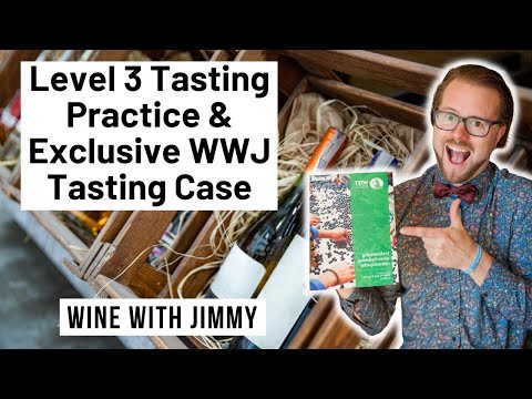 WSET Level 3 (SAT)Tasting Practice 🍷 Taste along with Jimmy!