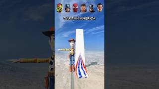 Carros de Super Héroes vs Woody 2 #beamng #beamngdrive #game #juego #carros