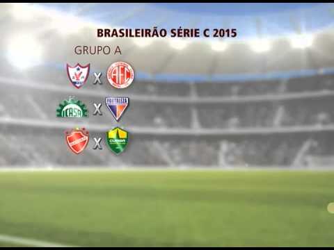 CBF divulga a tabela da Série C de 2015 do Campeonato Brasileiro