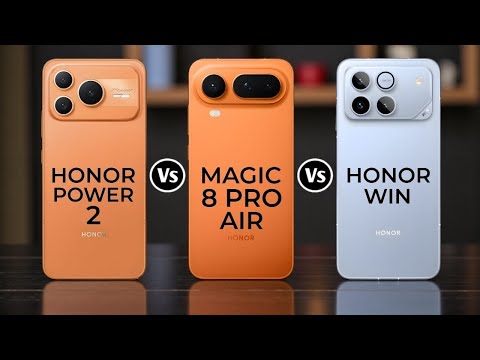 Honor Power 2 Vs Honor Magic 8 Pro Air Vs Honor Win