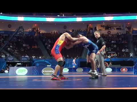 57 KG World Championships 2015 Ramos, USA vs Cuero Munoz, COL