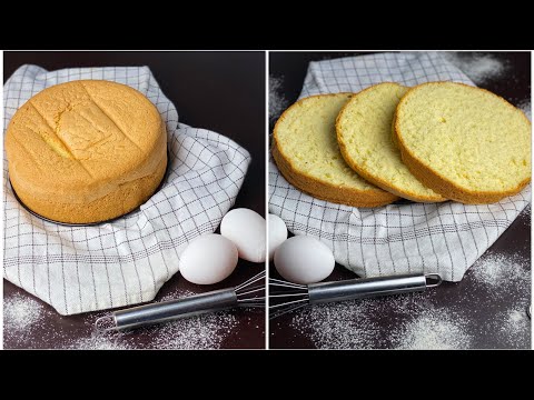 Biskuitboden Rezept - schnell und einfach - das beste Rezept | Leckere Rezepte