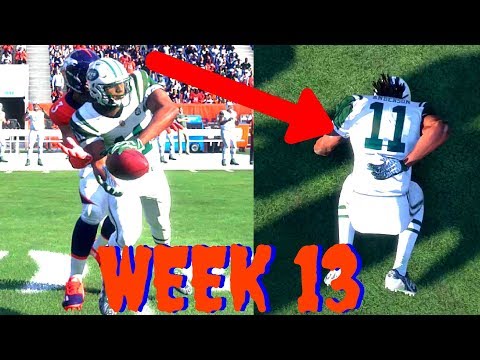 Madden 18 Career mode CB S2 Ep 13 - PICK SIX CB INJURIED WR WITH BIG HIT STICK !