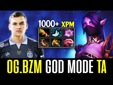 OG.bzm GOD MODE on his TEMPLAR ASSASSIN (feat. OG.Taiga) DOTA 2