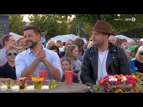 Didrik Solli-Tangen  og Aleksander Walmann i Sommeråpent 04.08.2017