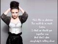 Cher Lloyd - Girlfriend ( Lyrics On Screen ) 