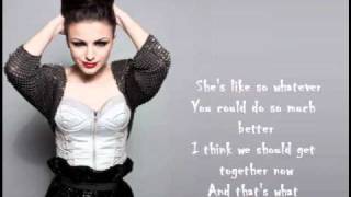 Cher Lloyd - Girlfriend ( Lyrics On Screen )