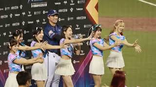 【台湾チア】ヒーローインタビュー台灣英雄　林安可　#檸魂歌姬　#明星賽