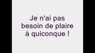 JOAN JETT &quot;Bad Reputation&quot; (Traduction en Français)