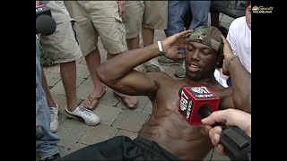Remembering T.O.'s infamous driveway exercise spectacle 20 years later