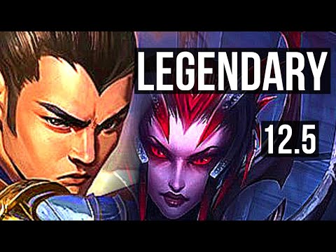 XIN vs ELISE (JNG) | 2.6M mastery, 9/1/3, Legendary, 400+ games | EUW Diamond | 12.5