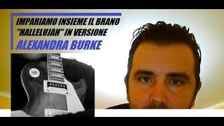 Tutorial Hallelujah - Alexandra Burke.
