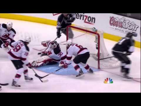 Jeff Carter 2nd goal. New Jersey Devils vs LA Kings Stanley Cup Game 6 6/11/12 NHL Hockey