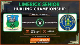 2026 08:28 Garryspillane v Patrickswell   Whitebox Limerick SHC Group 2 Round 3 