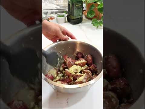 Parmesan Crusted Roasted Potatoes 🥔