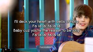 Justin Bieber - Fa La La ft. Boyz II Men *Lyrics ON SCREEN* *HD*