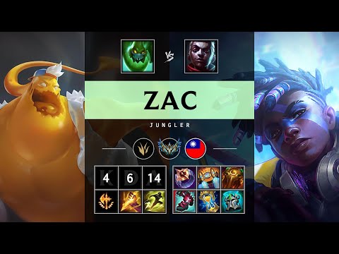 Zac Jungle vs Ekko - TW Challenger Patch 25.18