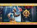 HOW TO GET CONQUER IN DUO FPP IN NEXT SEASON M7 || IMPORTANT TIPS FOR RANK PUSH || #MARIOGAMING