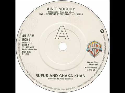 Rufus & Chaka Khan - Ain't Nobody (Dj ''S'' Remix)