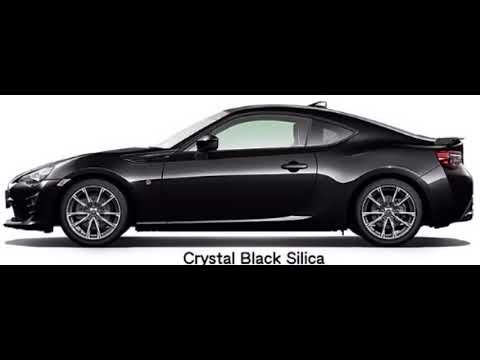 All New 2020 Toyota GT86 All Body Colours