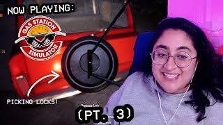 picking locks & STEALING! | Gas Station Simulator (pt.3)