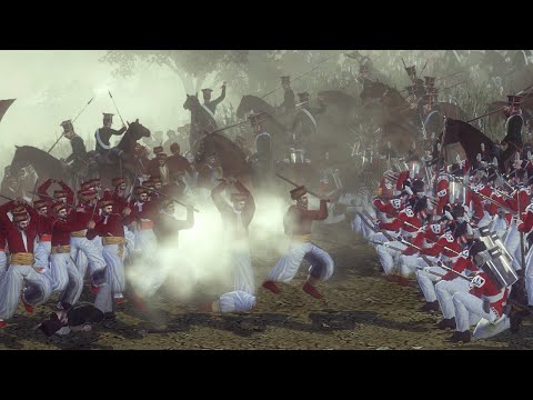 Battle Was Settled by One Massive Charge!!!! - 4v4 - Napoleon: Total War