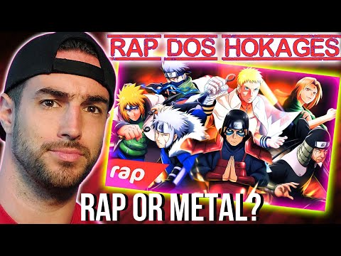 Rap dos Hokages (Naruto) - A VONTADE DO FOGO | REACTION!