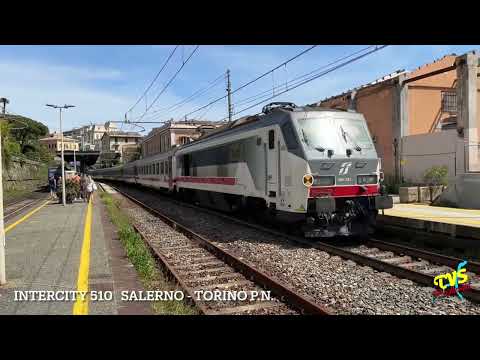 InterCity 510 Salerno - Torino P.N. In transito a Santa Margherita Ligure