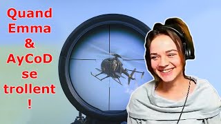 Quand Emma & AyCoD se trollent !