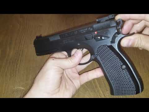Unboxing and Review CZ 75 CZ Custom SP 01 Shadow Target II